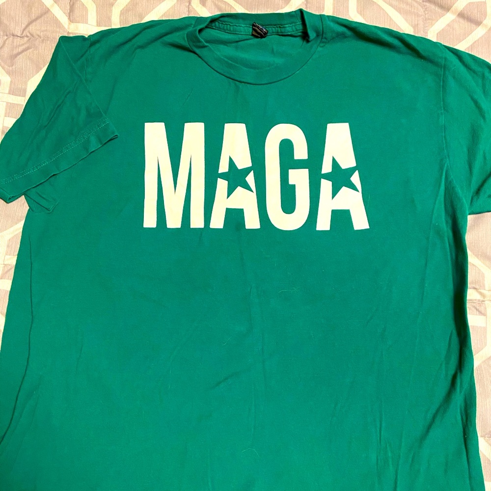 MAGA tee shirt.  Size L